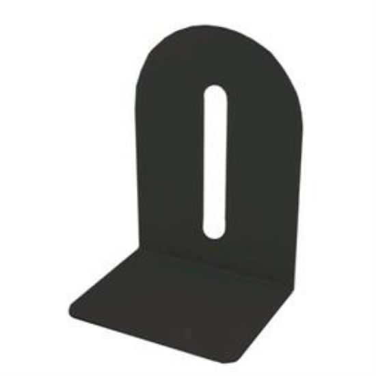Billede af Bogstøtte metal sort 20 cm.
