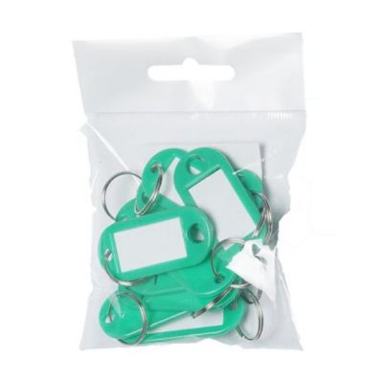 Billede af Nøglevedhæng BNT plast grøn (10)
