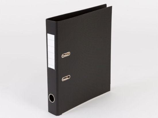 Billede af Brevordner Q-Line A4 sort 50mm