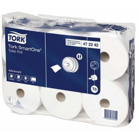 Billede af Toiletpapir Tork SmartOne T8 472242 (6)