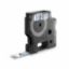 Billede af Labeltape DYMO 12mm sort/klar