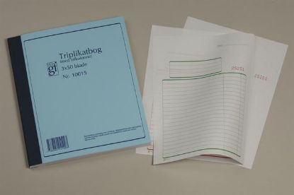 Billede af Triplikatbog Grafisk 10015