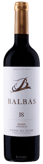 Billede af Rødvin Balbas Crianza 18