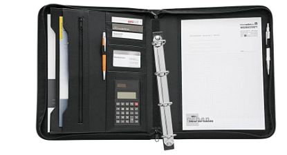 Billede af Konferencemappe med lommeregner