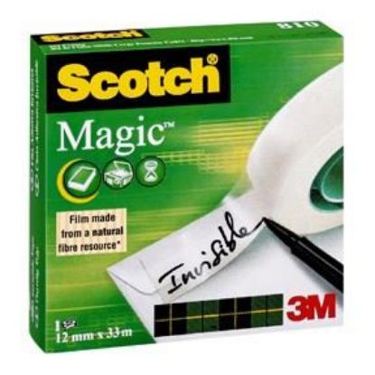 Billede af Tape Scotch Magic 810 12mm x 33m