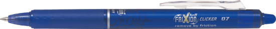 Billede af Pilot Frixion Clicker 0.7 blå