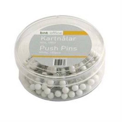 Billede af Kortnåle 4mmx20mm hvid
