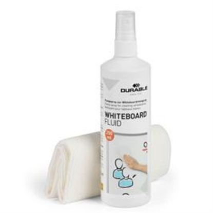 Billede af Whiteboard rensesæt 250 ml. spray & klud
Durable