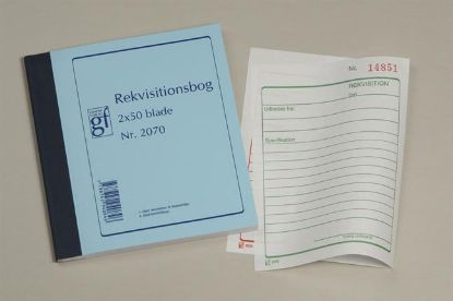 Billede af Rekvisitionsblok Grafisk 2070