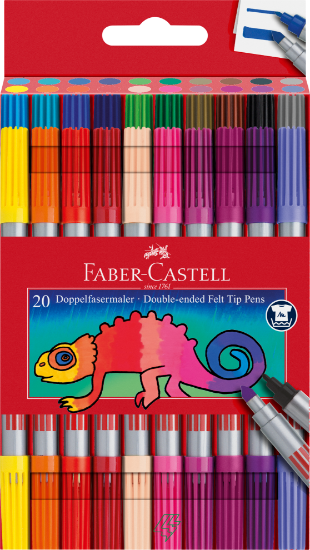 Billede af Tusser dobbelt Faber-Castell 151119