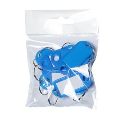 Billede af Nøglevedhæng BNT plast blå (10)