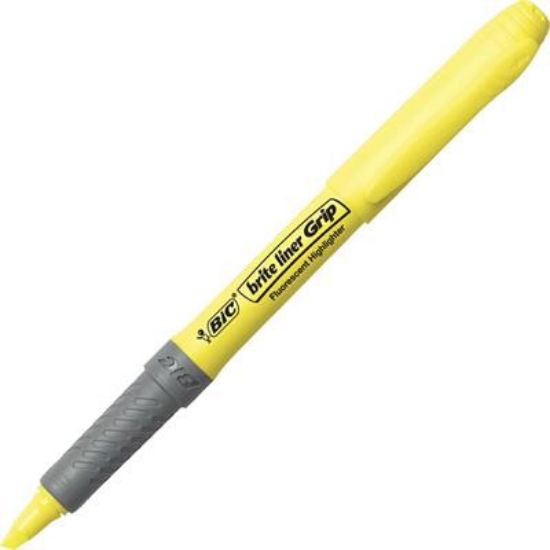 Billede af Tekstmarker Bic Brite liner gul