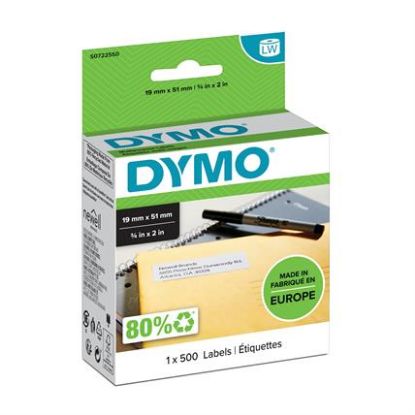 Billede af DYMO labels 19x51mm S0722550