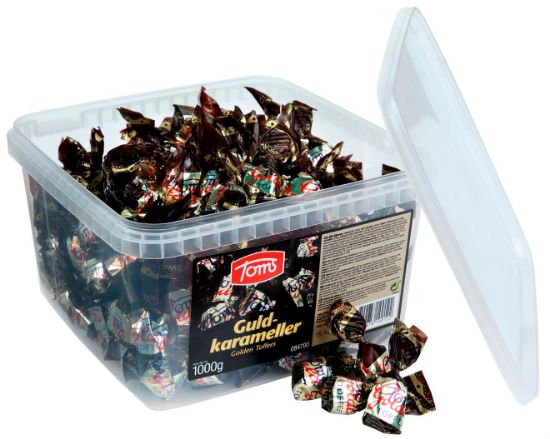 Billede af Toms Guldkarameller 1 kg.