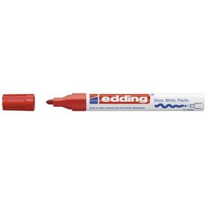 Billede af Paint marker Edding 750 rød
