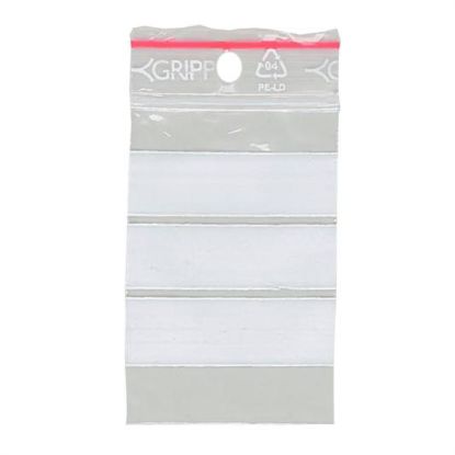 Billede af Lynlåspose 40x60mm m/ skrivefelt