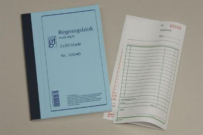 Billede af Regningsblok Grafisk 10040