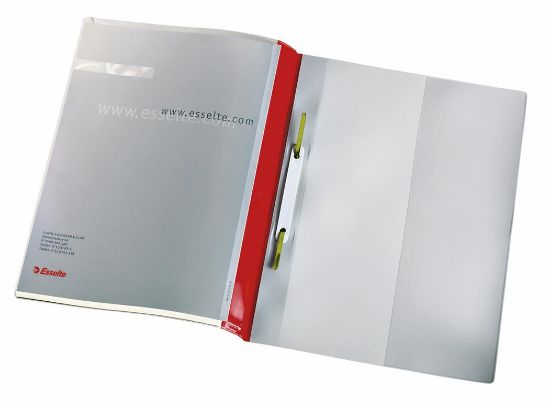 Billede af Tilbudsmappe A4 m/ lomme rød