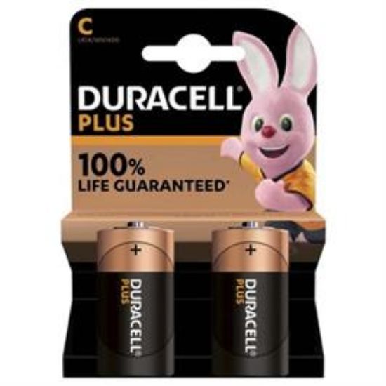 Billede af Batteri Duracell Plus Power C 2-pak