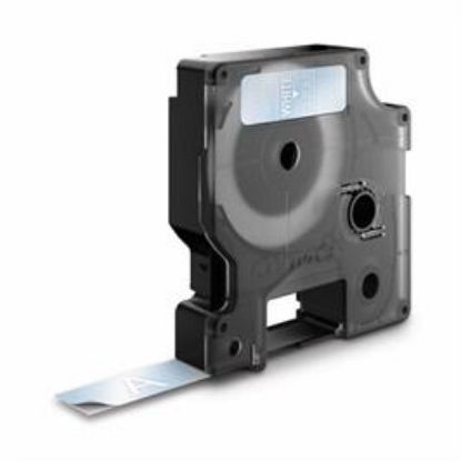 Billede af Labeltape DYMO 12mm hvid/klar