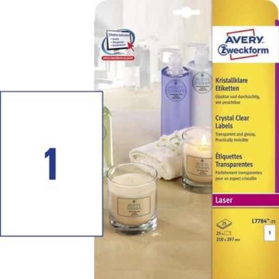 Billede af Laser labels Avery L7784-25