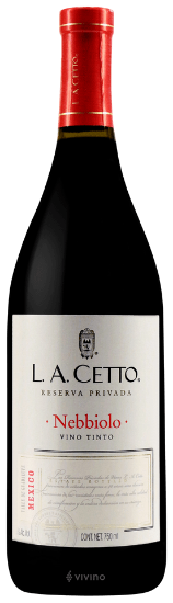 Billede af Rødvin Nebbiolo Private Reserve L.A. Cetto