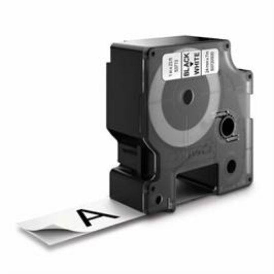 Billede af Labeltape DYMO 24mm sort/hvid