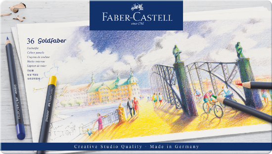 Billede af Farveblyant Faber-Castell Goldfaber (36)