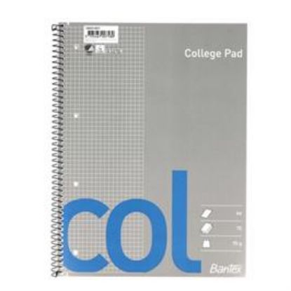 Billede af Kollegieblok A4 kvadreret (10)