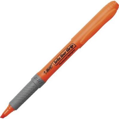 Billede af Tekstmarker Bic Brite liner Grip orange