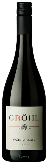Billede af Rødvin Gröhl Spätburgunder Trocken