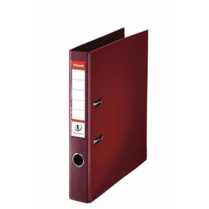 Billede af Brevordner Esselte No.1 smal bordeaux