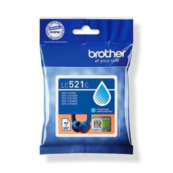 Billede af Blækpatron Brother LC521 CMY