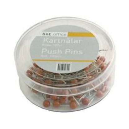 Billede af Kortnåle 4mmx20mm rød