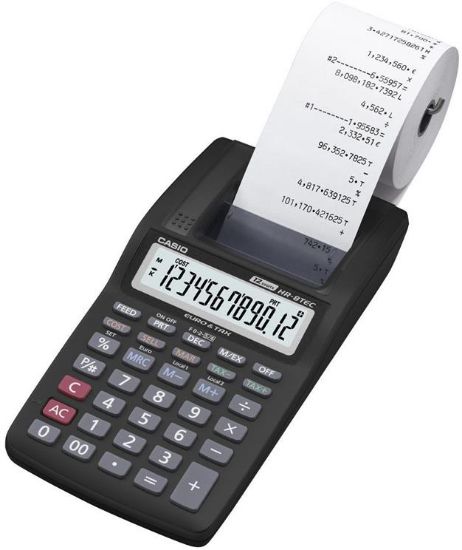 Billede af Strimmelregner Casio HR-8RCE