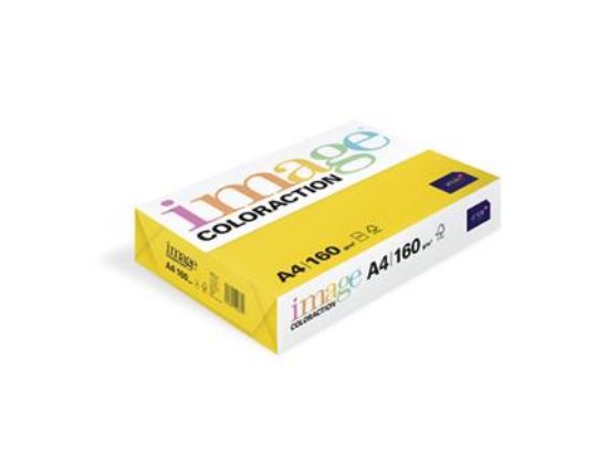 Billede af Kopipapir A4 Dark yellow Sevilla 160g