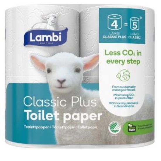 Billede af Toiletpapir LAMBI 3-lags (28)